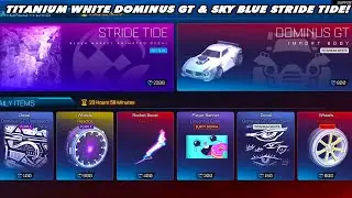 Titanium White Dominus GT In The Item Shop!! - Rocket League Item Shop 1/30/22
