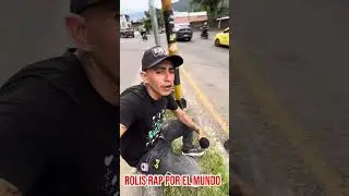 Cantando Rap en los sem&aacute;foros de ibague tolima la capital musical colombiana!