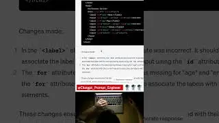 Can Chat GPT find errors in HTML code? 🔥🤖#shorts#chatgpt#ai#errors#openAI#