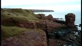 Seaton cliffs,Arbroath, Angus.