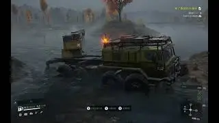 SnowRunner - ROCA MZKT 741351 Rescue MAZ 537 & Kamaz 6345 @ Factory Gounds