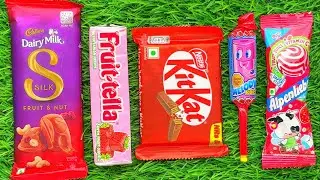 Satisfying Video Unboxing GIANT Rainbow Lollipop Candy with Yummy Sweets Cutting ASMR