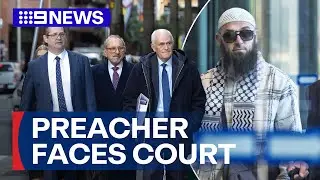 Muslim preacher faces court accused of humiliating and intimidating Jews | 9 News Australia