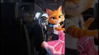 Cat 🐈 😻 is a pilot #shorts #catvideos #funnyshorts #cute