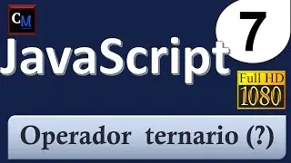 JavaScript Course from Scratch 07 - Ternary Operator