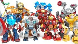 Lego Superhero Avengers Mech Robot Stop Motion Build Review Avengers Endgame Unofficial Lego