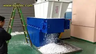 EPS shredder machine for Styrofoam