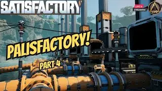 Satisfactory with the BEST Team!| Palisfactory Part 4
