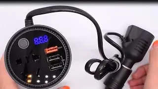 ✅ КОМПАКТНЫЙ АВТОМОБИЛЬНЫЙ ИНВЕРТОР С АЛИЭКСПРЕСС