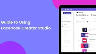 How To Use Facebook Creator Studio ||Tech 4 Info