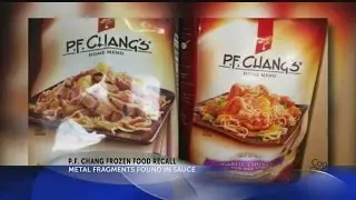 Frozen entree food recall
