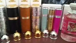 Creed atomizer collection