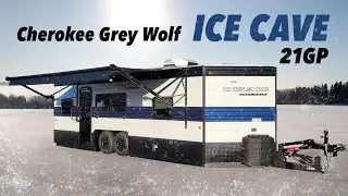 An Affordable Ice Fishing Shanty & Camper - Cherokee Ice Cave 231GP | Markquart RV
