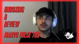 UNBOXING & REVIEW HEADSET MARVO PULSE 70S 7.1 HG9086 | Com teste de mic e software