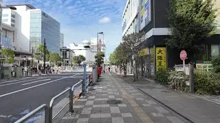 Tokyo Chofu Japan Day Walk 4K HDR