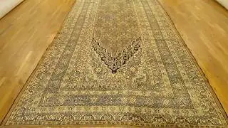 PGNY Antique Carpets & Tapestries - Item# 32112 Vintage Persian Bibikbad Rug 20' 5