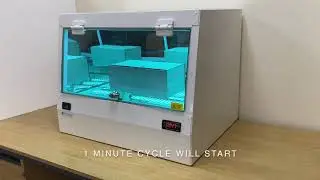 UV Disinfection Cabinet | Product Demonstration | UV Light Technology