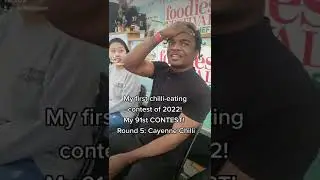 Episode 89 | My 91st Chilli Eating Contest at Foodies Festival, Syon Park, London, UK!