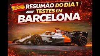 TESTES F1 2026 DIA 1: Ferrari Crise, Bortoleto 45 Voltas! 💥