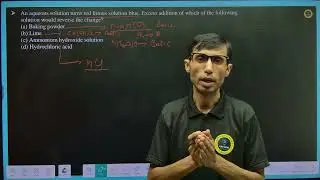 2. An aqueous solution turns red litmus solution blue. Excess addition of which of the following sol