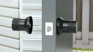 HS0335 Smart Lock Door Knobs Installation Instructions