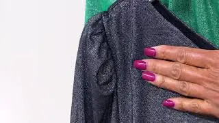 All Worthy Hunter McGrady Ruched Side Dress on QVC