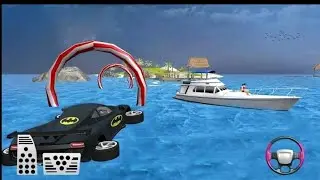 Beach Water Surfing Car Games