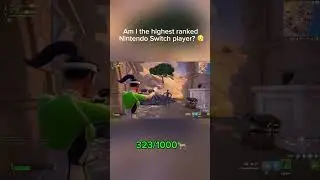 Am I the best Ranked player on Nintendo Switch player?#fortnite #shorts #viralvideo