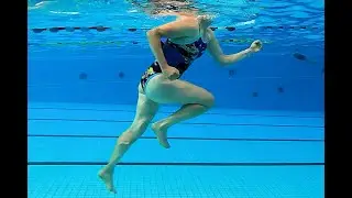 Aquarunning basis - Hardlopen in het water. Hoe moet het wel en niet. Verbeterde versie