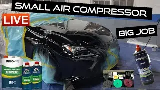 How to paint with a mini air compressor