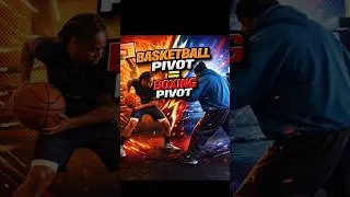 The Secret Link: Basketball 🏀 x Boxing 🥊 FOOTWORK 🤯 #boxing #boxingdrills #basketballdrills