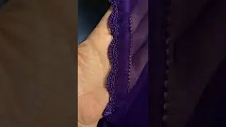 Mirror work on purple color scarf 💜💜💜💜💜💜#embroidery #music #fashion #handmade #shorts #trend