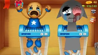 The Buddy vs GRAY SPRUNKI in All Appliances | Kick The Buddy