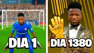 Tornei o Vinicius Jr o *MELHOR GOLEIRO* do MUNDO! (MODO CARREIRA JOGADOR EA FC 25)