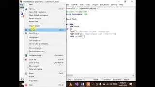 06 - C++ CodeBlocks Creating Header Implementation File