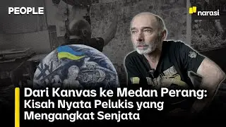Dari Kanvas ke Medan Perang: Perjuangan Seorang Pelukis Ukraina di Garis Depan | People