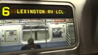 NYC Subway: Brooklyn Bridge-bound R142A (6) Entering & Leaving 14th Street-Union Square (Tk 1)