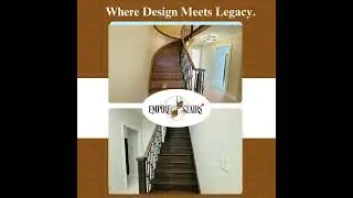 Elevate Your Home: Stunning Staircase & Railing Design | Empire Stairs & Kitchen
