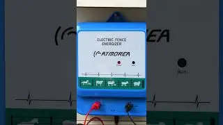 Зарядное устройство для электроизгороди ATMOREA. #shorts #short #electricfence #atmorea