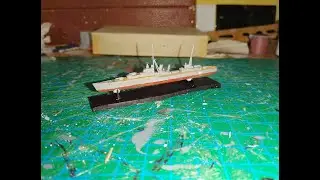 Eaglewall - 1/1200 - Royal Navy - Tribal Class Destroyer - HMS Cossack - Model Building Video