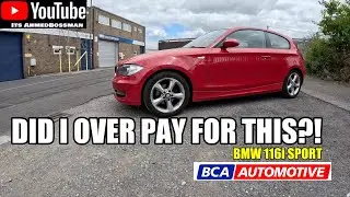 How Bad is an Auction Bought BMW 1 Series 116i Sport? - HONEST REVIEW