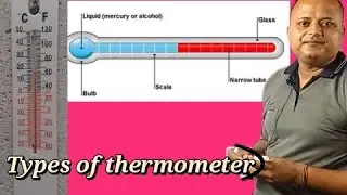Types of Thermometer I class 11 I bilingual explanation I yogesh sir
