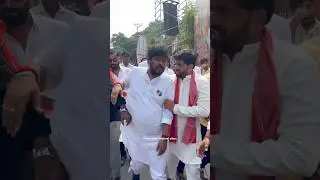 Jubilee Hills Upcoming MLA Naveen Yadav At Anjan kumar Yadav's Sadar Sammelan #shorts  #congress