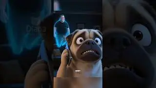 Ghost Dad Laughs at Angry Pug #pug #pets #funny