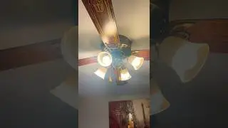CEILING FAN MAKEOVER!#ceilingfan  #diy #renovation
