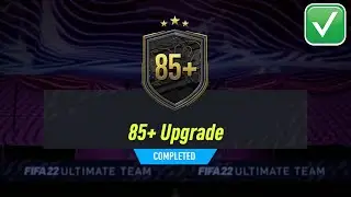 85+ UPGRADE SBC CHEAPEST FIFA 22! (85+ UPGRADE SBC COMPLETED)