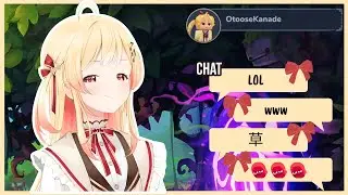 Chat Laughing at Kanade's Misspelled Name『Otonose Kanade 』