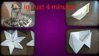 How to make paper craft #youtubevideo #papertoy #papership #papercraft #diy #fun #wallcoverings