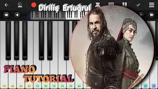 Dirilis Ertugrul Heart Touching Mobile Piano Tutorial | Ertugrul Ghazi | by Hassy Khan