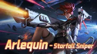 Предварительный просмотр | Arlequin - Starfall Sniper | Heroes Evolved | NetDragon